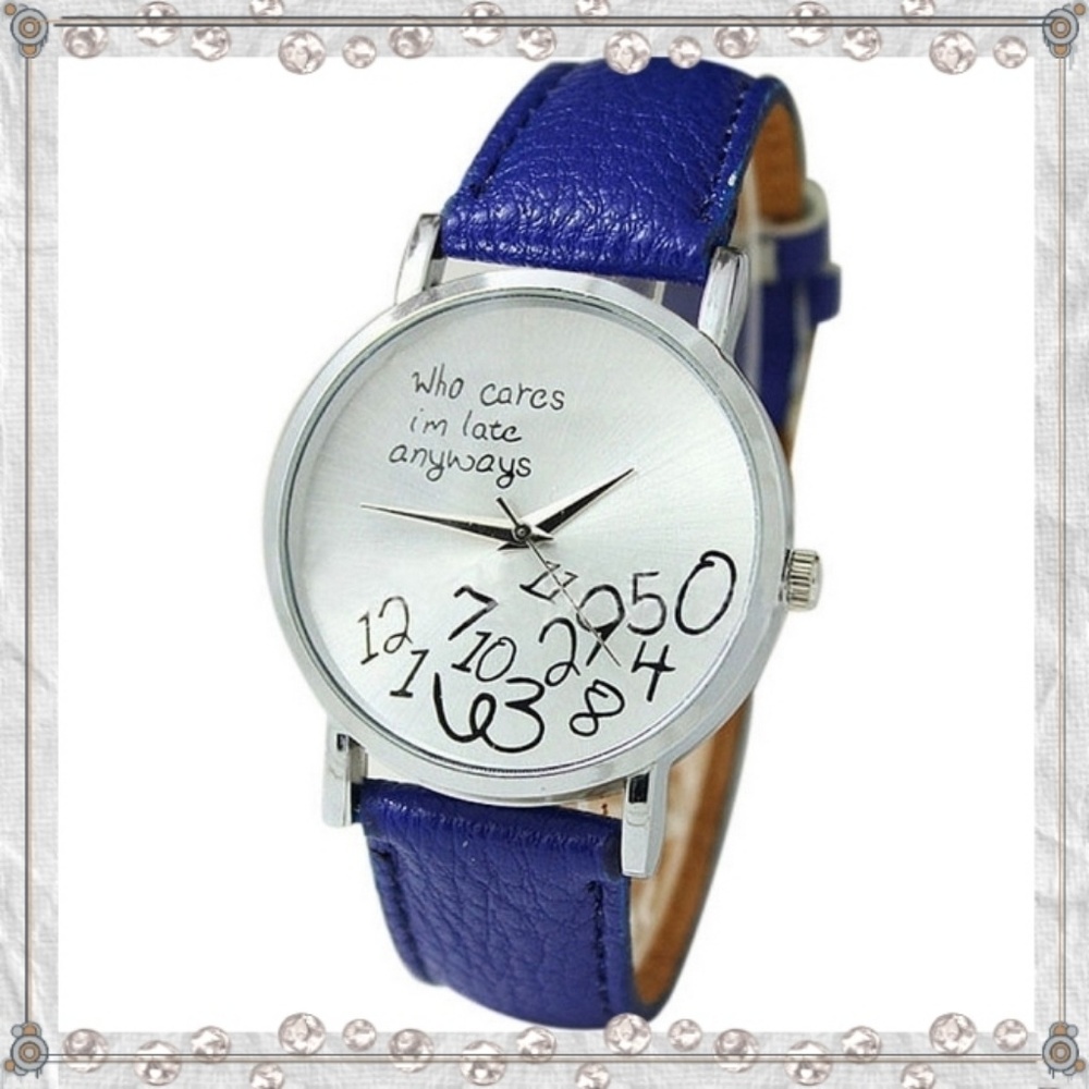 Hot New Design Leather Quartz Watch
